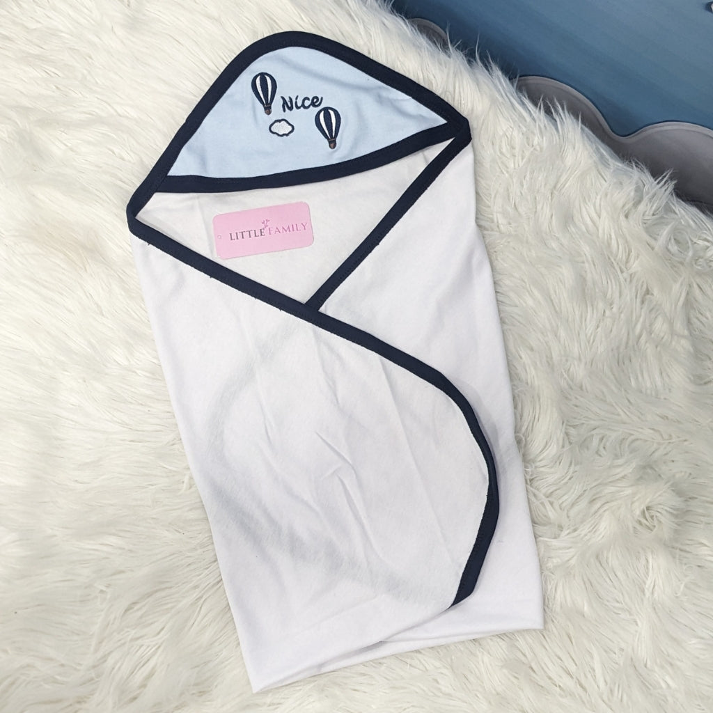 Premium Newborn Baby 10-Piece Gift Set - (Ballon) | Blue