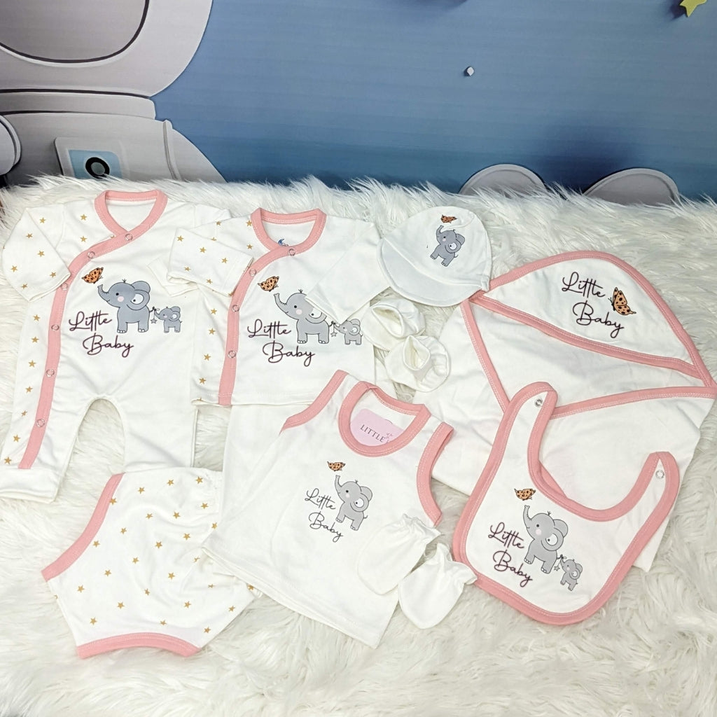 Premium Newborn Baby 10-Piece Gift Set | Little Baby