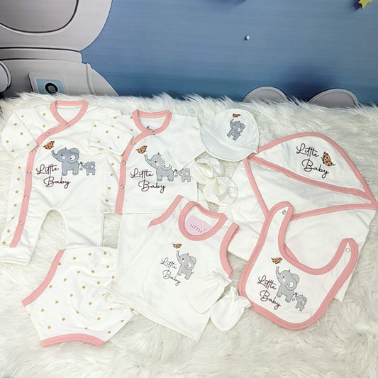 Premium Newborn Baby 10-Piece Gift Set | Little Baby