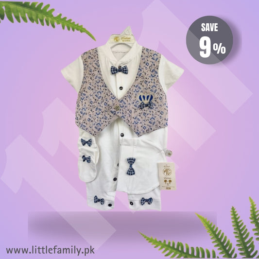 MG-875 Premium Turkish Style Set With Waistcoat