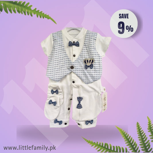 MG-875 Premium Turkish Style Set With Waistcoat