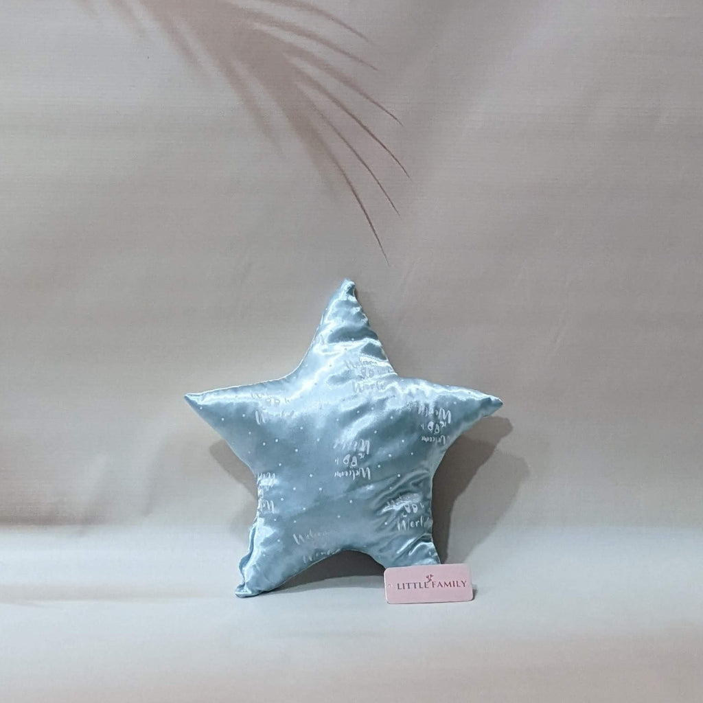 Premium Silk 11-Piece Baby Bedding Set | "Welcome to the World" - (Sky Blue)