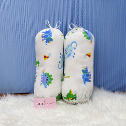 Premium 12-Piece Baby Bedding Set | White DIno