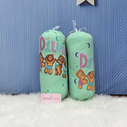 Premium 12-Piece Baby Bedding Set | Green Bear