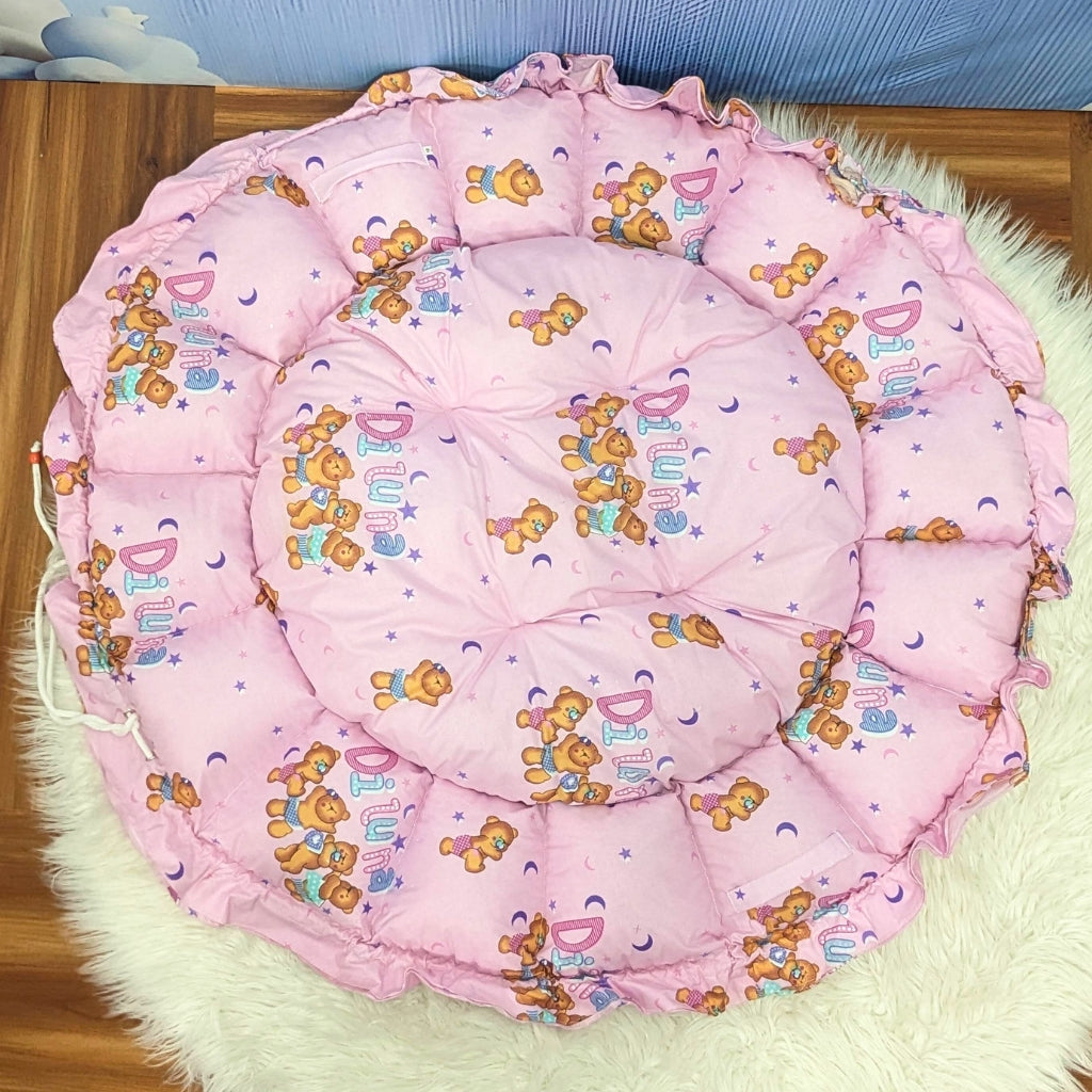 Premium 12-Piece Baby Bedding Set | PInk Bear