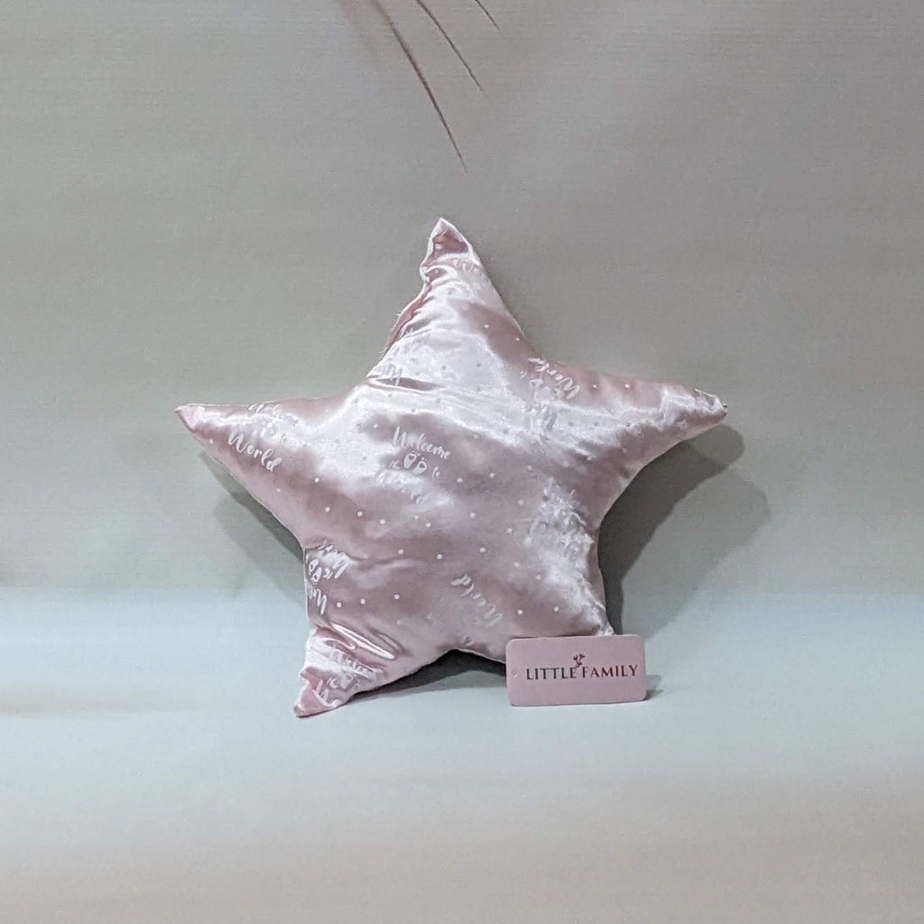 Premium Silk 11-Piece Baby Bedding Set | "Welcome to the World" - (Pink)