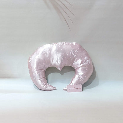 Premium Silk 11-Piece Baby Bedding Set | "Welcome to the World" - (Pink)