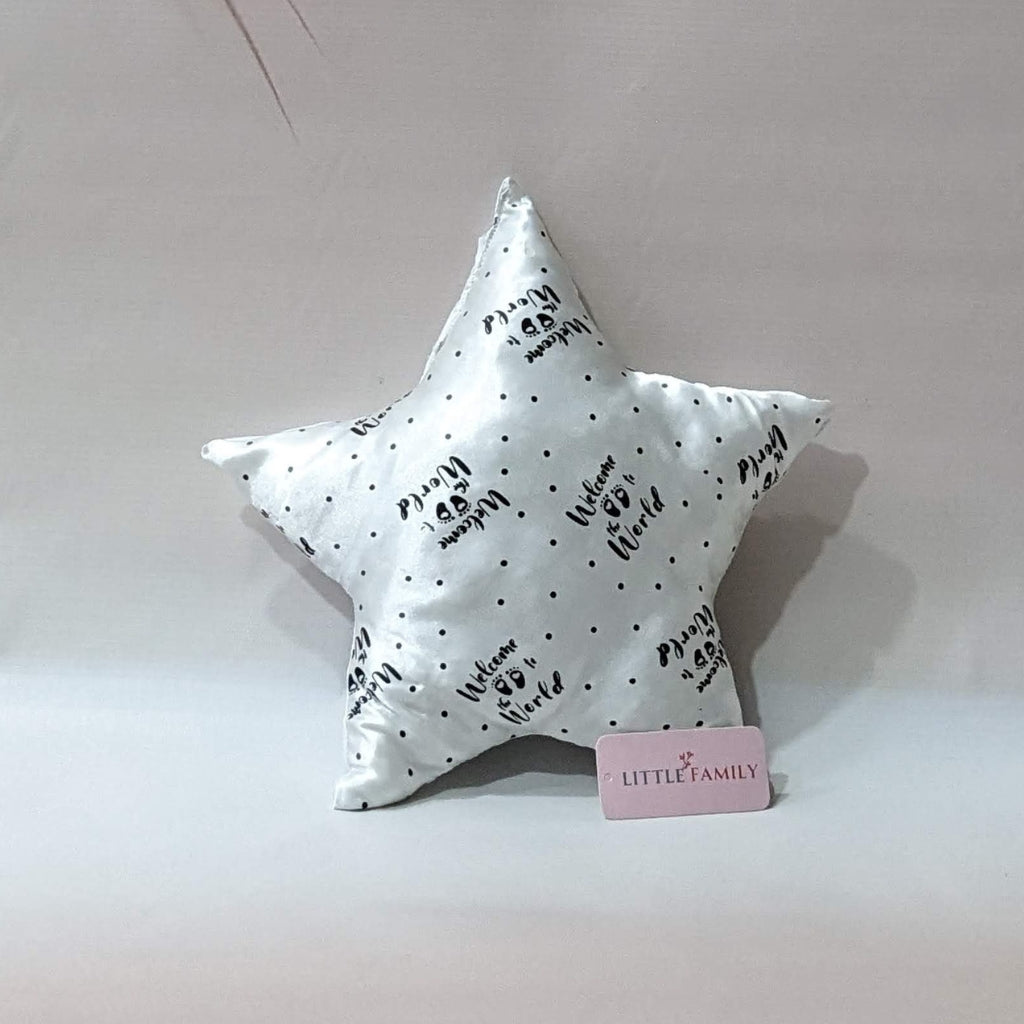 Premium Silk 11-Piece Baby Bedding Set | "Welcome to the World" - (White)