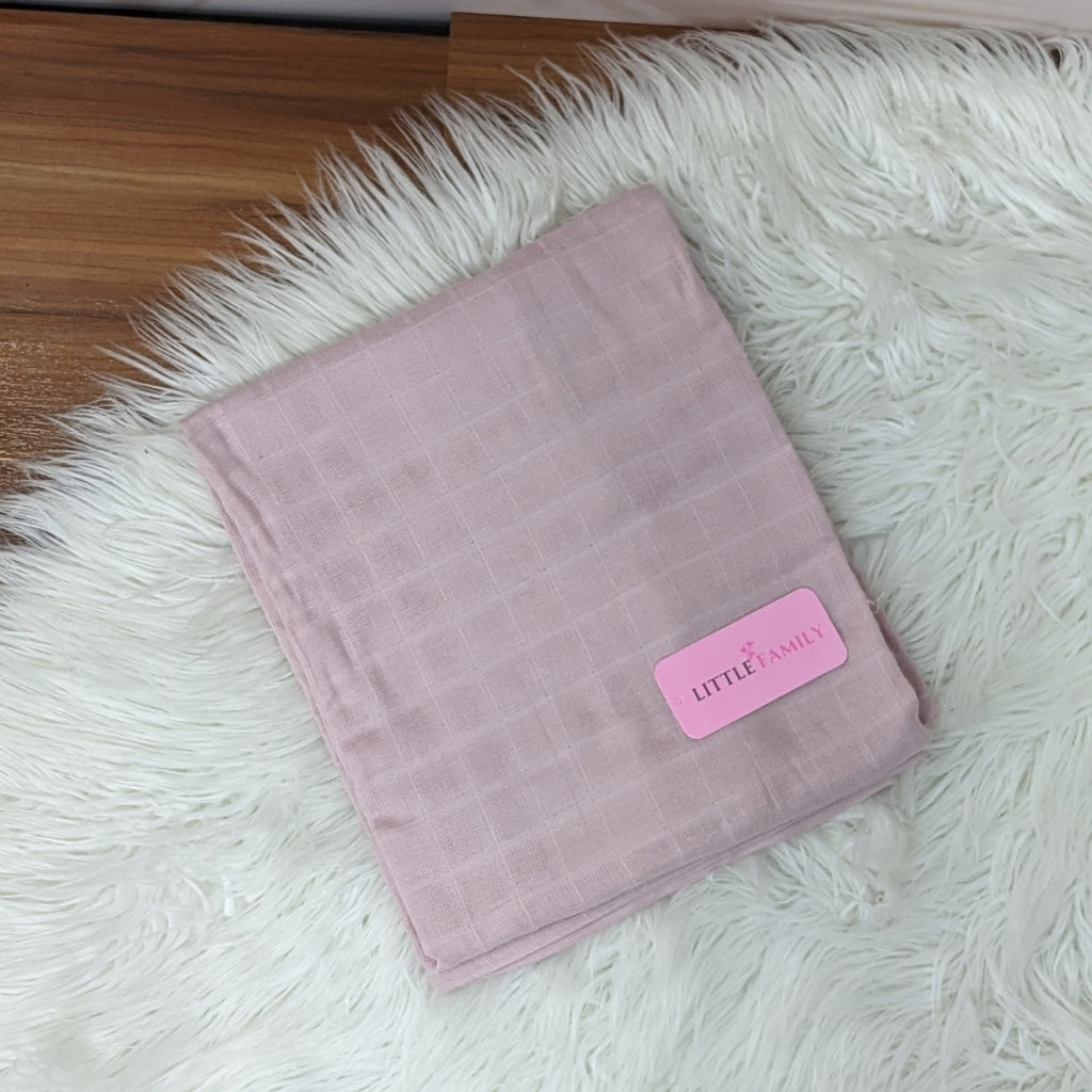 Premium Muslin Swaddle & Receiving Blanket Set