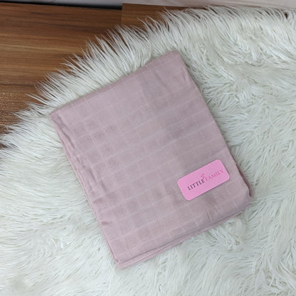 Premium Muslin Swaddle & Receiving Blanket Set