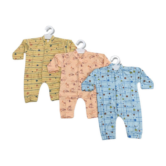 Pack Of Three Romper Set For Your New Born Baby
