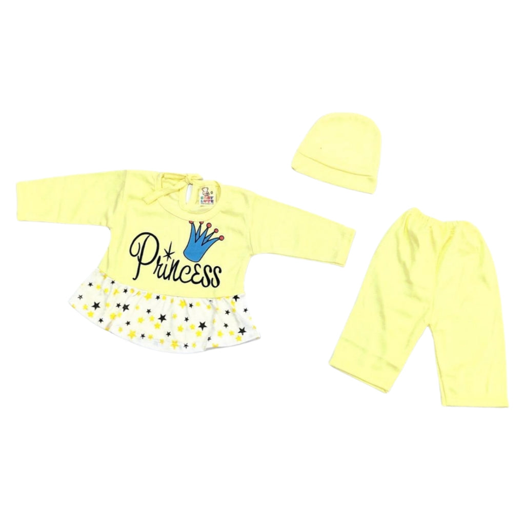 3PC's Frock Set For Princess
