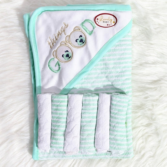 Lovely Baby Bath Towel and Face Towels