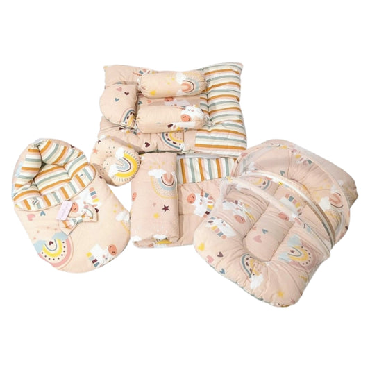 Baby 8-Pieces Bed Set - Unicorn