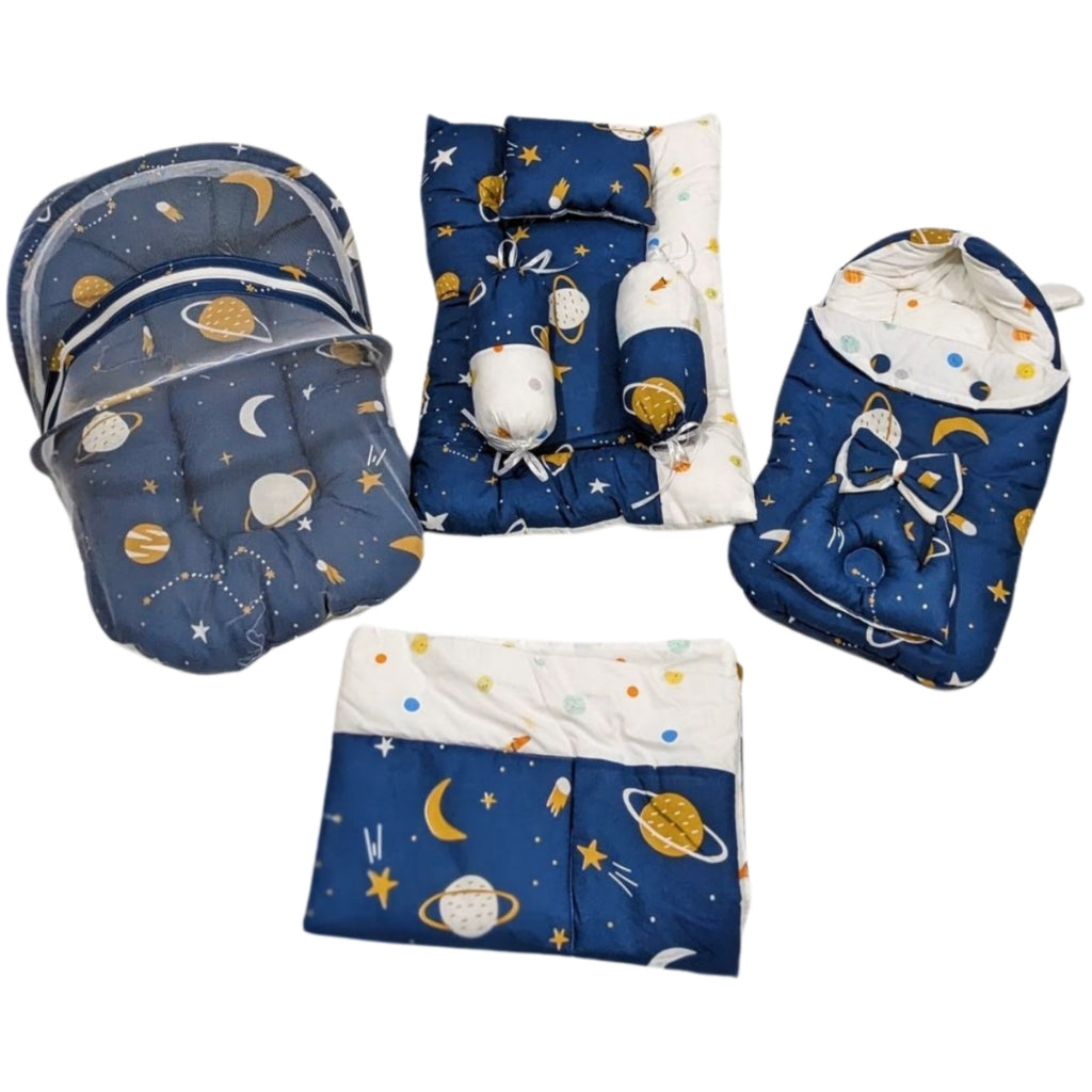 Space theme 8 Pc's Bedding Set - Large