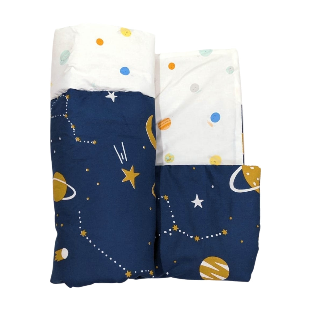 Space theme 8 Pc's Bedding Set - Large