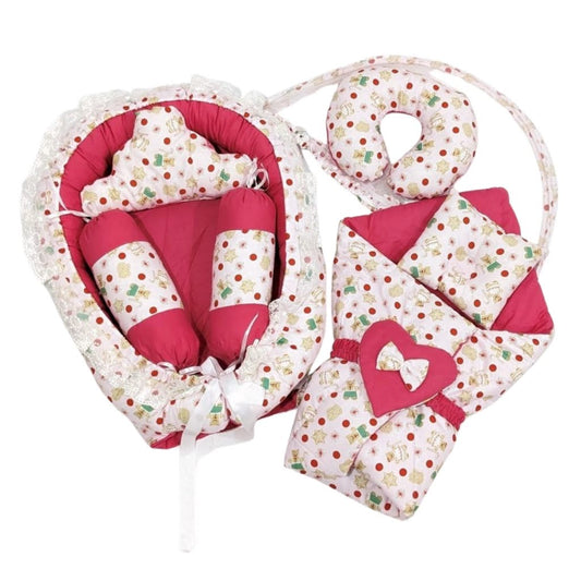 Rosey Dreams 9 PC'S Bedding Set