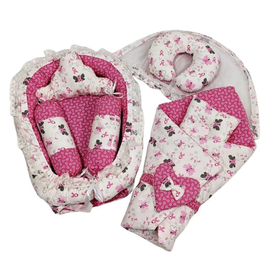 Blossom Butterflies Baby 9 PC'S Bedding Set