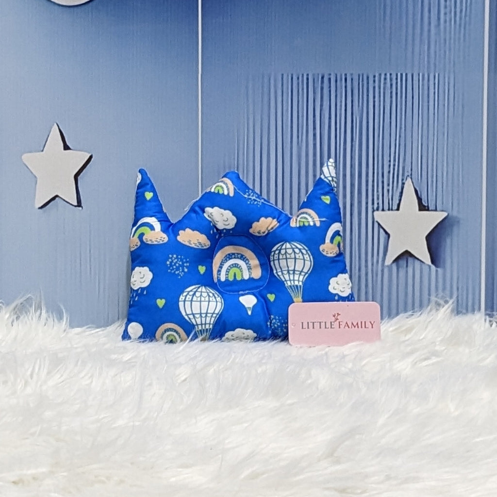 "Born in 2026" Newborn Baby Carry Nest - Soft Poly Cotton | Blue