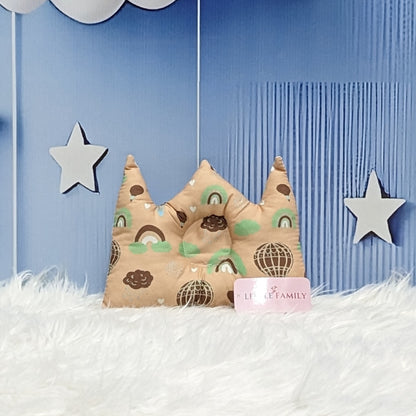 "Born in 2026" Newborn Baby Carry Nest - Soft Poly Cotton | Brown