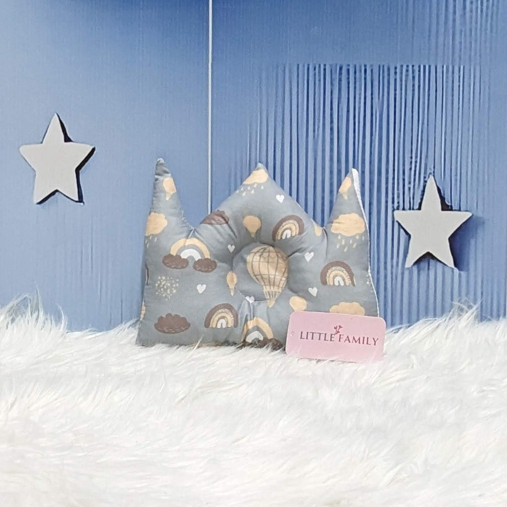 "Born in 2026" Newborn Baby Carry Nest - Soft Poly Cotton | Grey