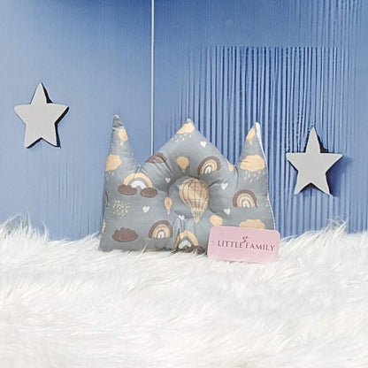 "Born in 2026" Newborn Baby Carry Nest - Soft Poly Cotton | Grey