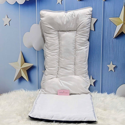 "Born in 2026" Newborn Baby Carry Nest - Soft Poly Cotton | Navy Blue