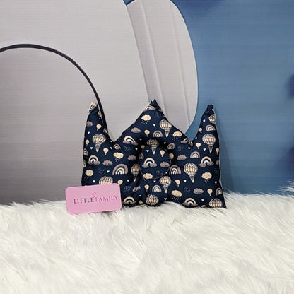 "Born In 2026" Baby 8 PC'S Bedding Set - (Navy Blue) | Large