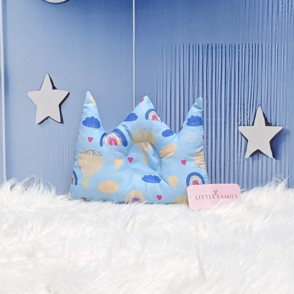 "Born in 2026" Newborn Baby Carry Nest - Soft Poly Cotton | Sky Blue