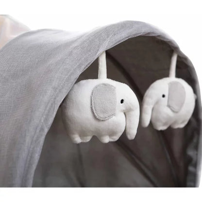 Mastela 4-in-1 Baby Cradle Swing with Adjustable Backrest & Mosquito Net