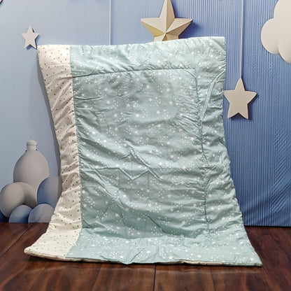 Twinkle Blue Starry Dreams Baby Bedding Set - 8 Pieces