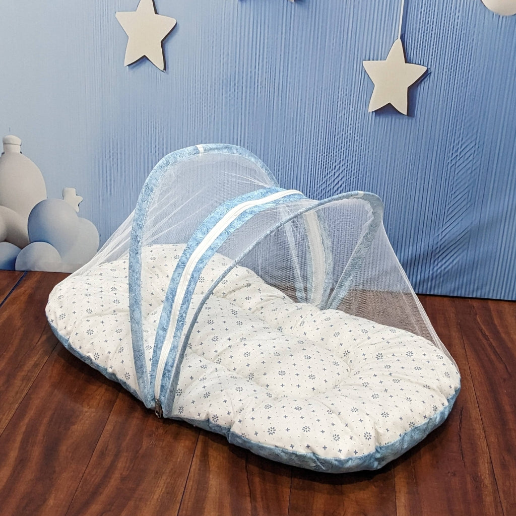 Ocean Blue Baby Bedding Set - 8 Pieces (Large)