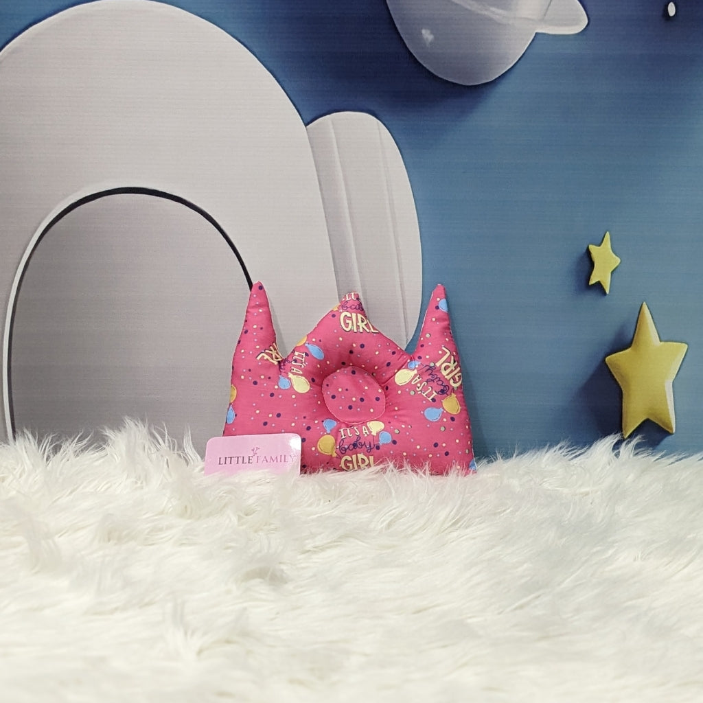 "It's a Baby Girl" Newborn Baby Carry Nest - Soft Poly Cotton | Shocking Pink