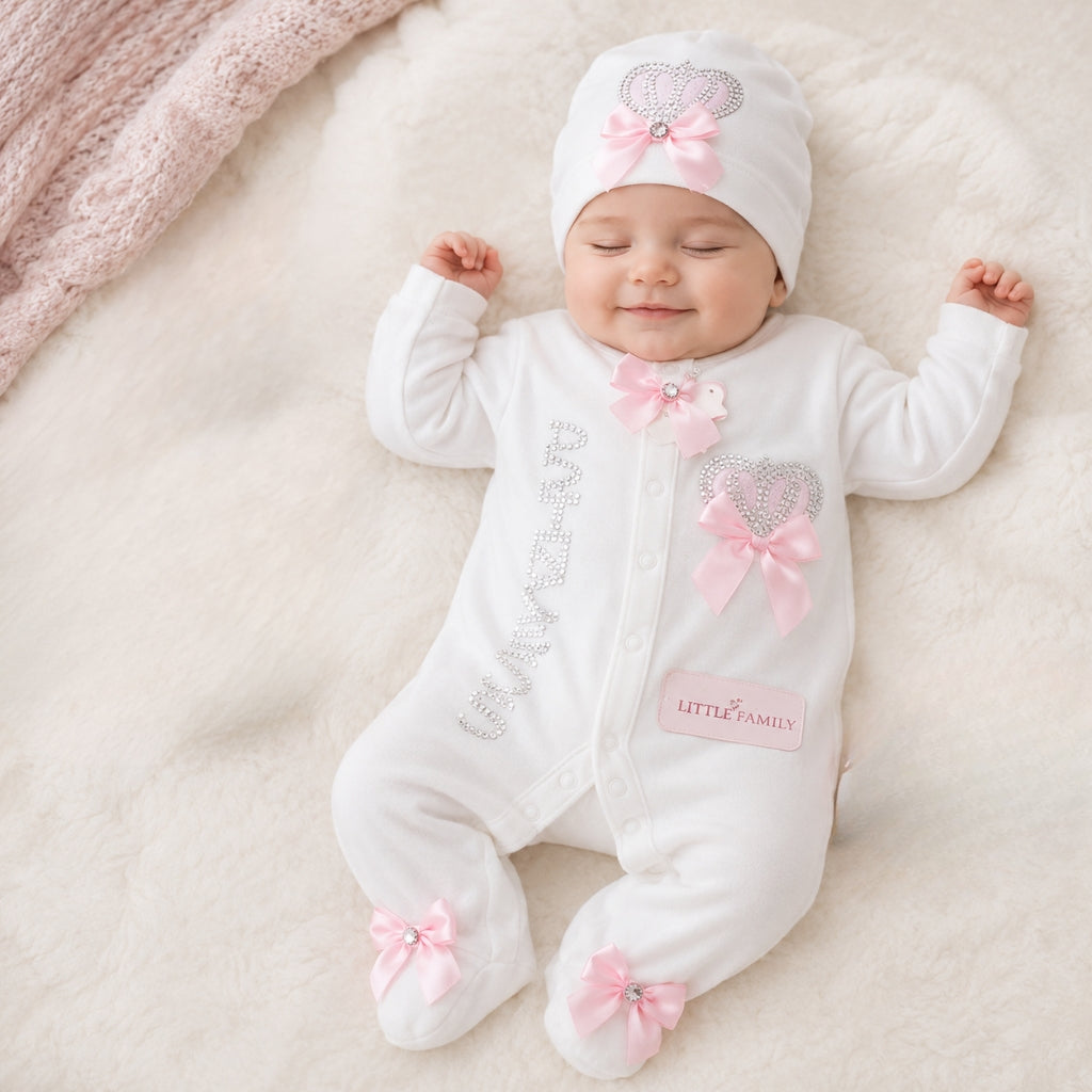 Turkish Style 5-Piece Baby Gift Set – Pink - "Little Princess"