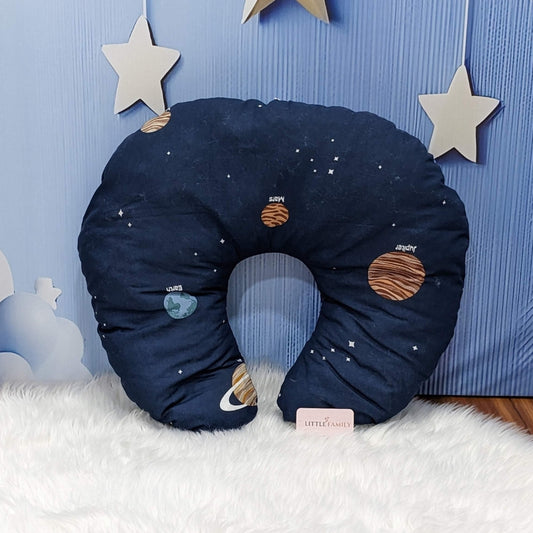 Galaxy Theme Baby Feeding Pillow – Ergonomic Support for Breastfeeding Moms