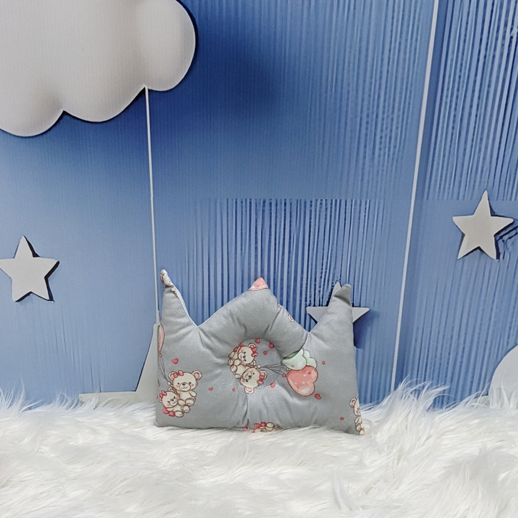 Velvet Baby Carry Nest – Grey | Teddy Love Edition