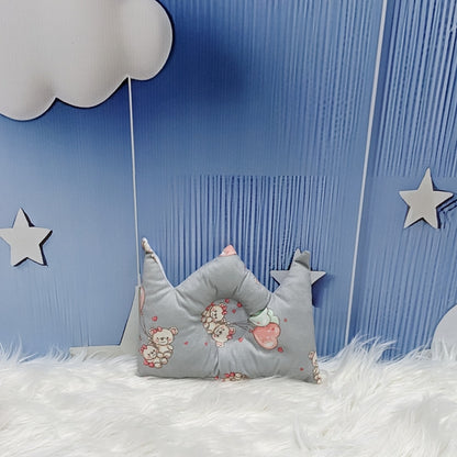 Velvet Baby Carry Nest – Grey | Teddy Love Edition