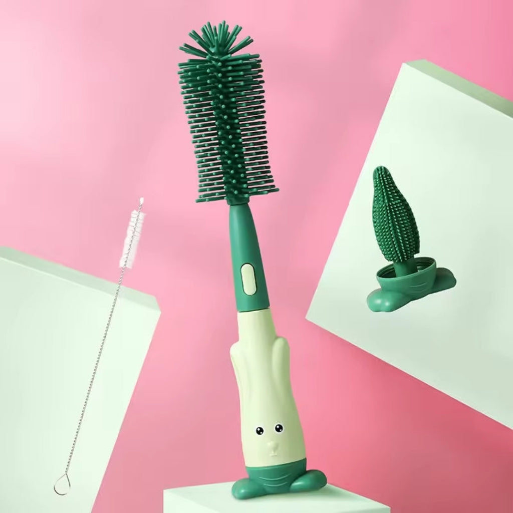 KASTWAVE 3-in-1 Baby Bottle Cleaning Brush