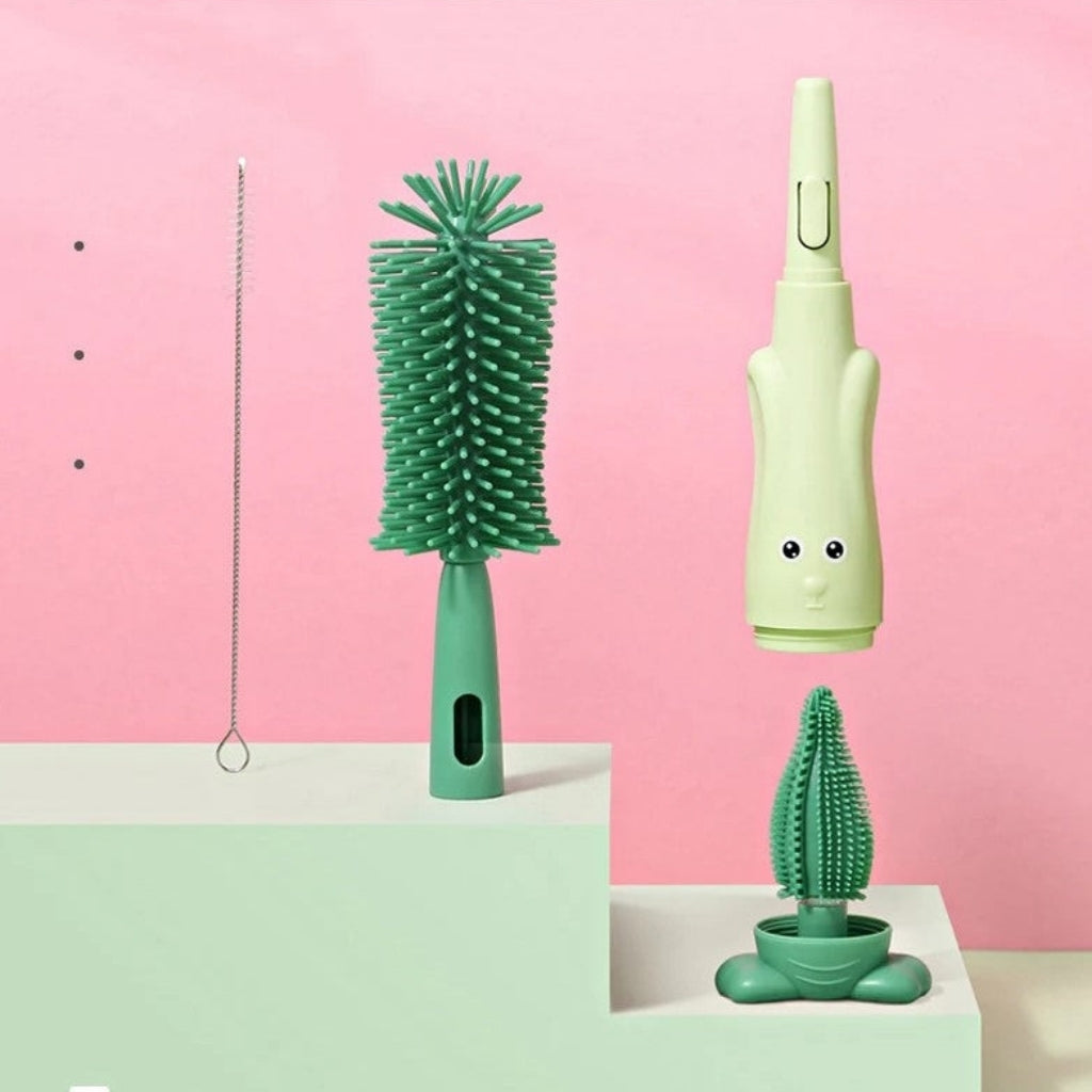 KASTWAVE 3-in-1 Baby Bottle Cleaning Brush