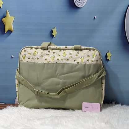 3-Piece Baby Diaper Bag Set with Changing Mat & Bottle Holder