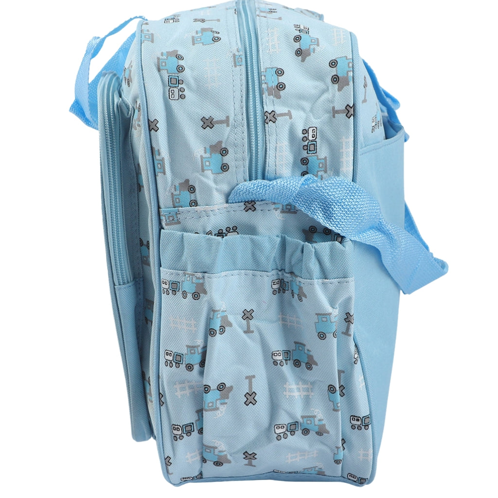 3-Piece Baby Diaper Bag Set with Changing Mat & Bottle Holder