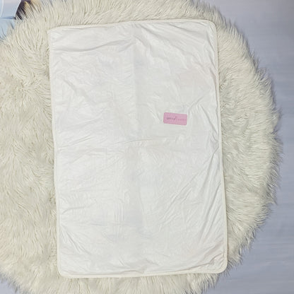 3XL Baby Diaper Changing Sheet – White & Yellow