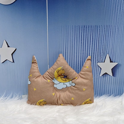 Velvet Baby Carry Nest – Golden Brown | Teddy on Moon Edition