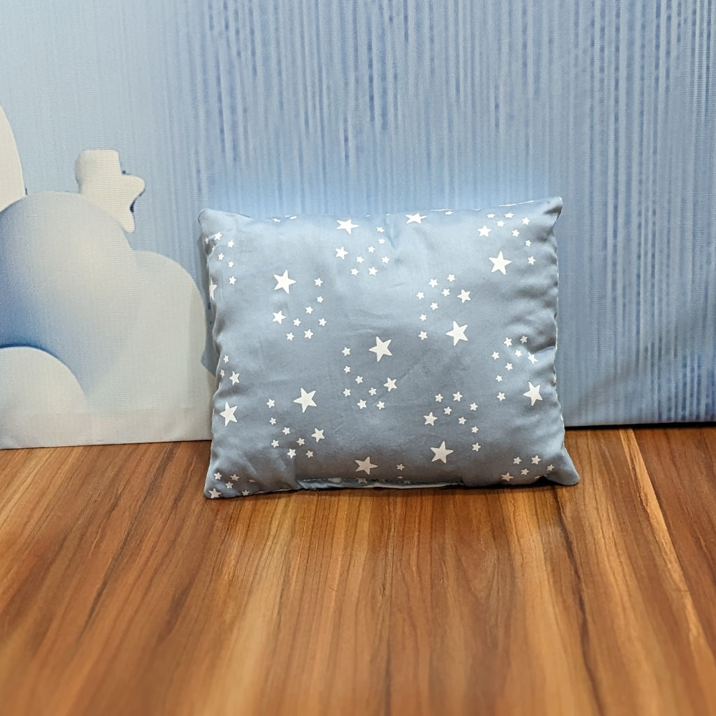 Starry Dreams Baby Bedding Set - 8 Pieces (Blue Grey) | Large