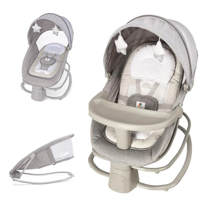 Mastela 4-in-1 Deluxe Multi-Functional Baby Swing & Adjustable Rocking Bassinet