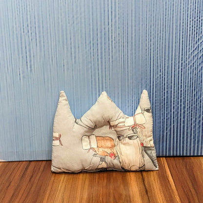 Grey Snowman Baby Bedding Set - 8 Pieces (Large)