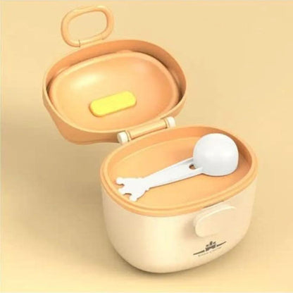 Crown Baby Milk Powder Dispenser – Leakproof & Travel-Ready