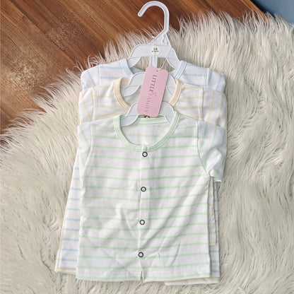 Premium 3-Piece Cotton Outfit Set – Pack of 3