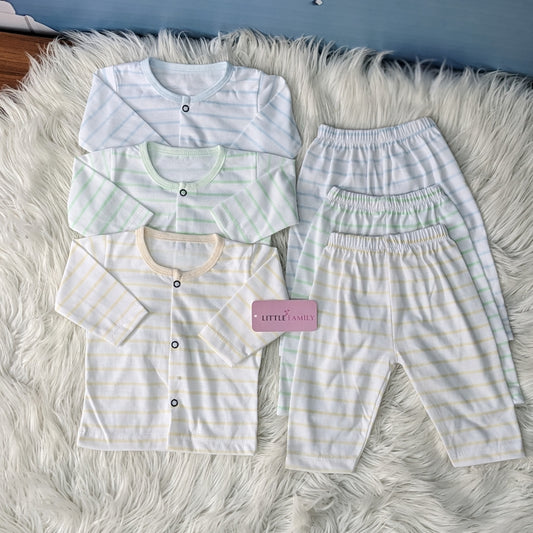 Premium 2-Piece Cotton Outfit Set – Pack of 3