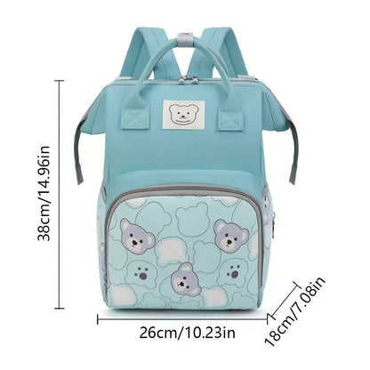Bear Multi-Function Diaper Bag – Practical for Modern Parents